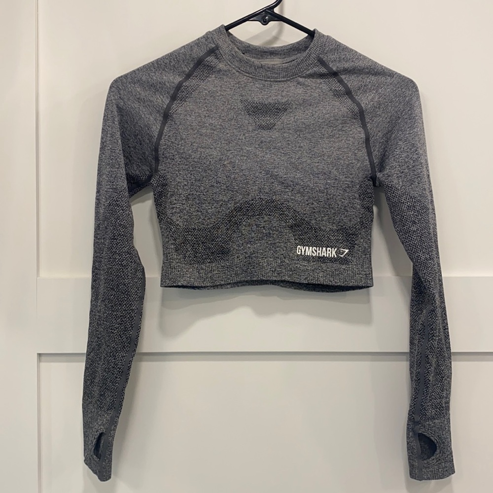 Gymshark long sleeve crop top